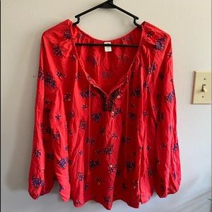 Old Navy Floral Blouse